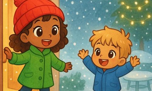 The Snowy Welcome